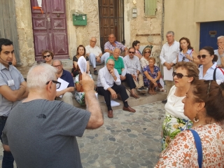 Explicación del pórtico por el cofrade D. Francois Amigues (2)