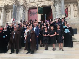 Peregrinación de Cofradías a la Abadía de Saint Gilles (13)